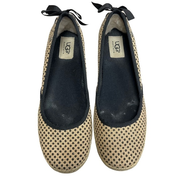 Ugg Indah Burlap Slip On Flat - Picture 2 of 11